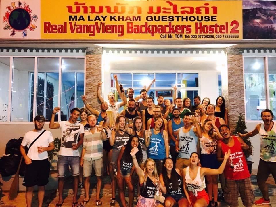 Vang Vieng Queens House Exteriör bild